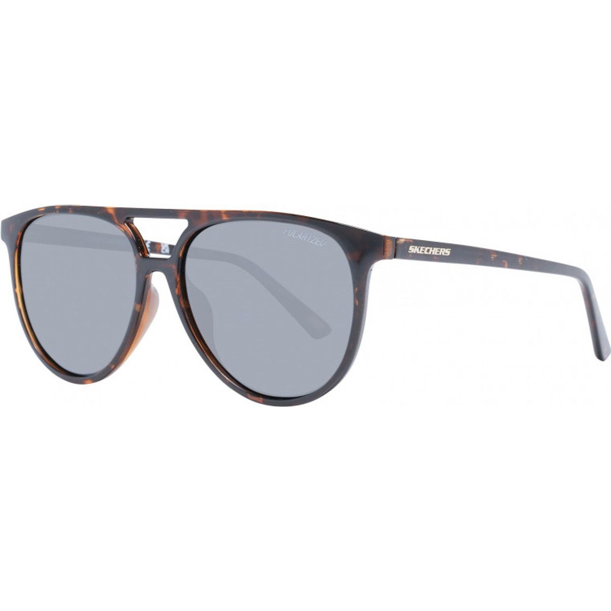 Pilotenbrille mit Schildpattmuster