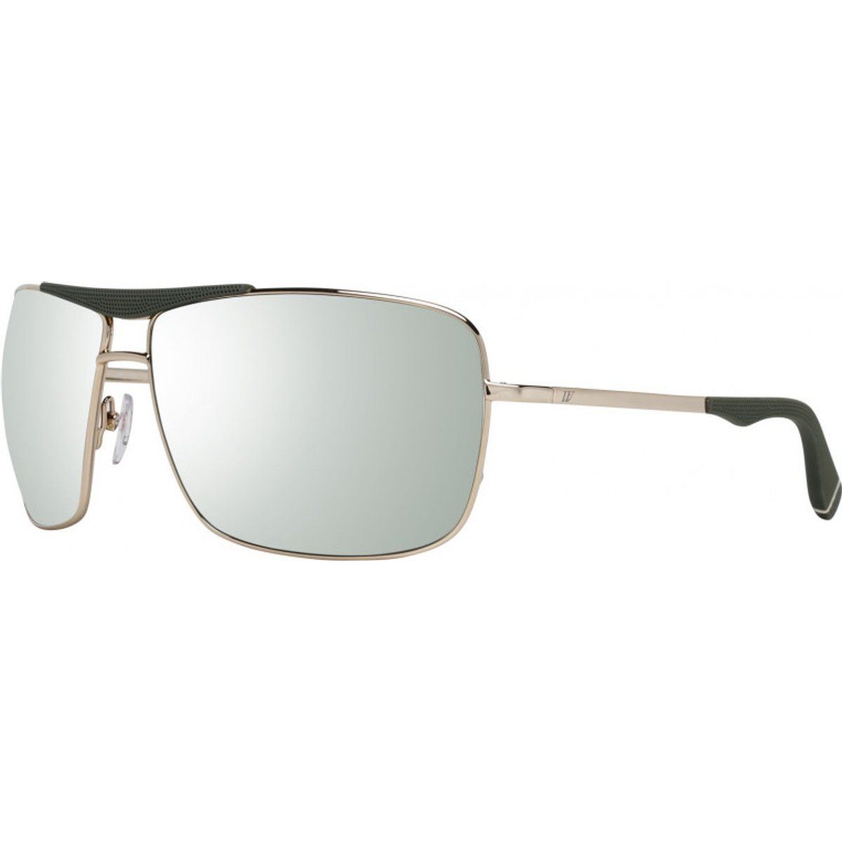 Moderne Rechteckige Vollrand Sonnenbrille