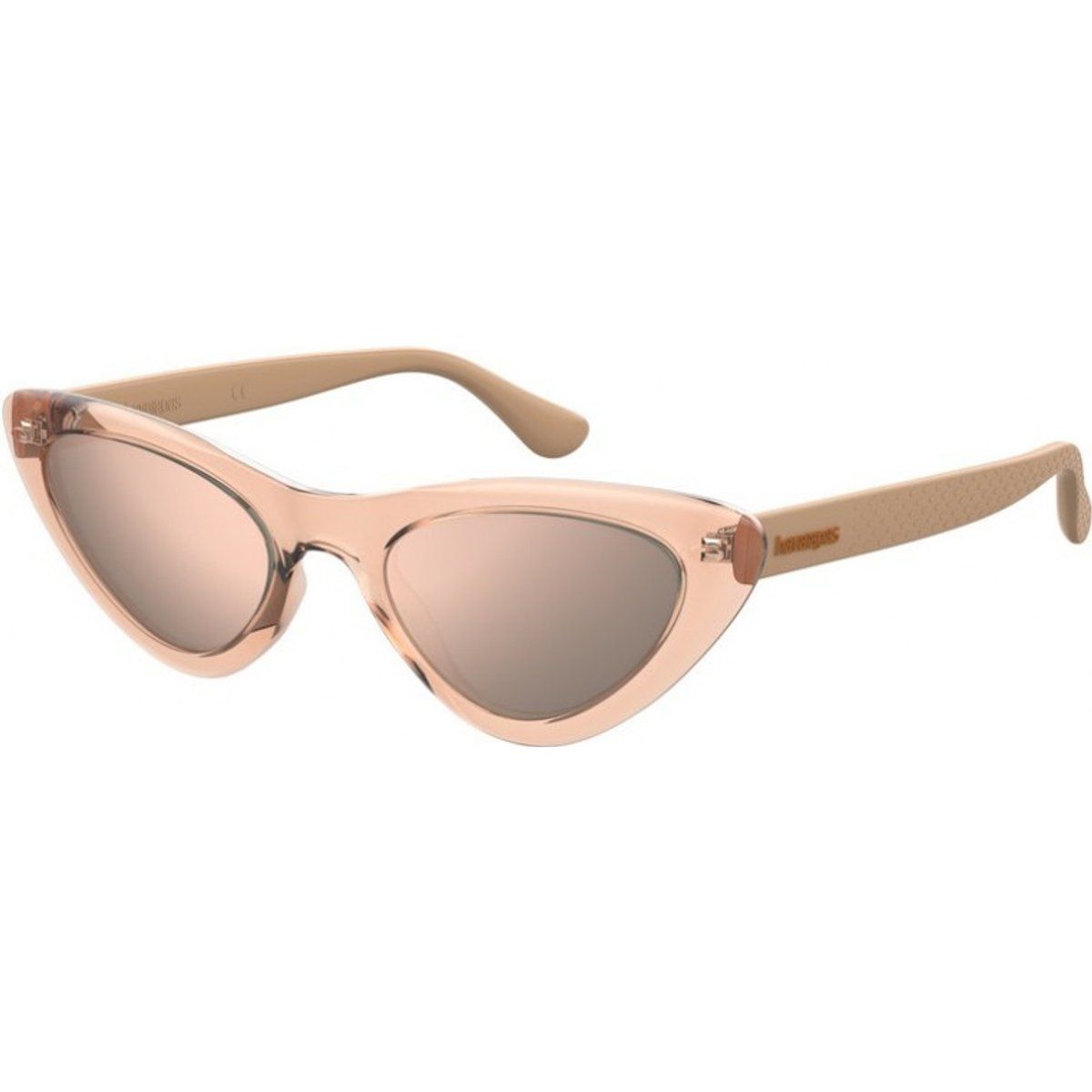 Cat-Eye Sonnenbrille mit verspiegelten Gläsern