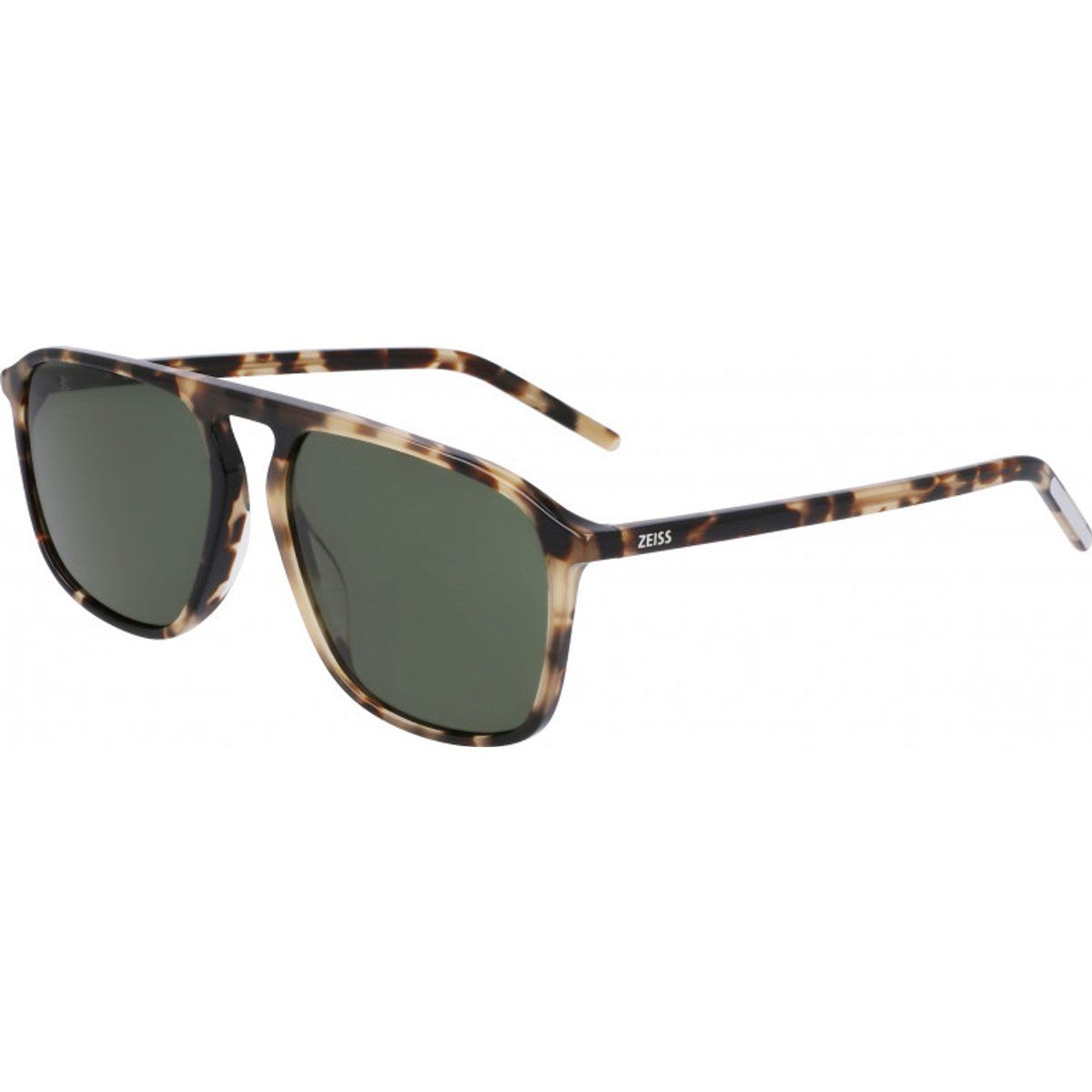 Sonnenbrille mit quadratischem Schildpattrahmen