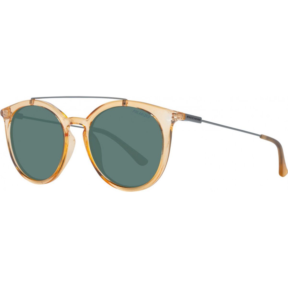 Runde Sonnenbrille mit Brauensteg