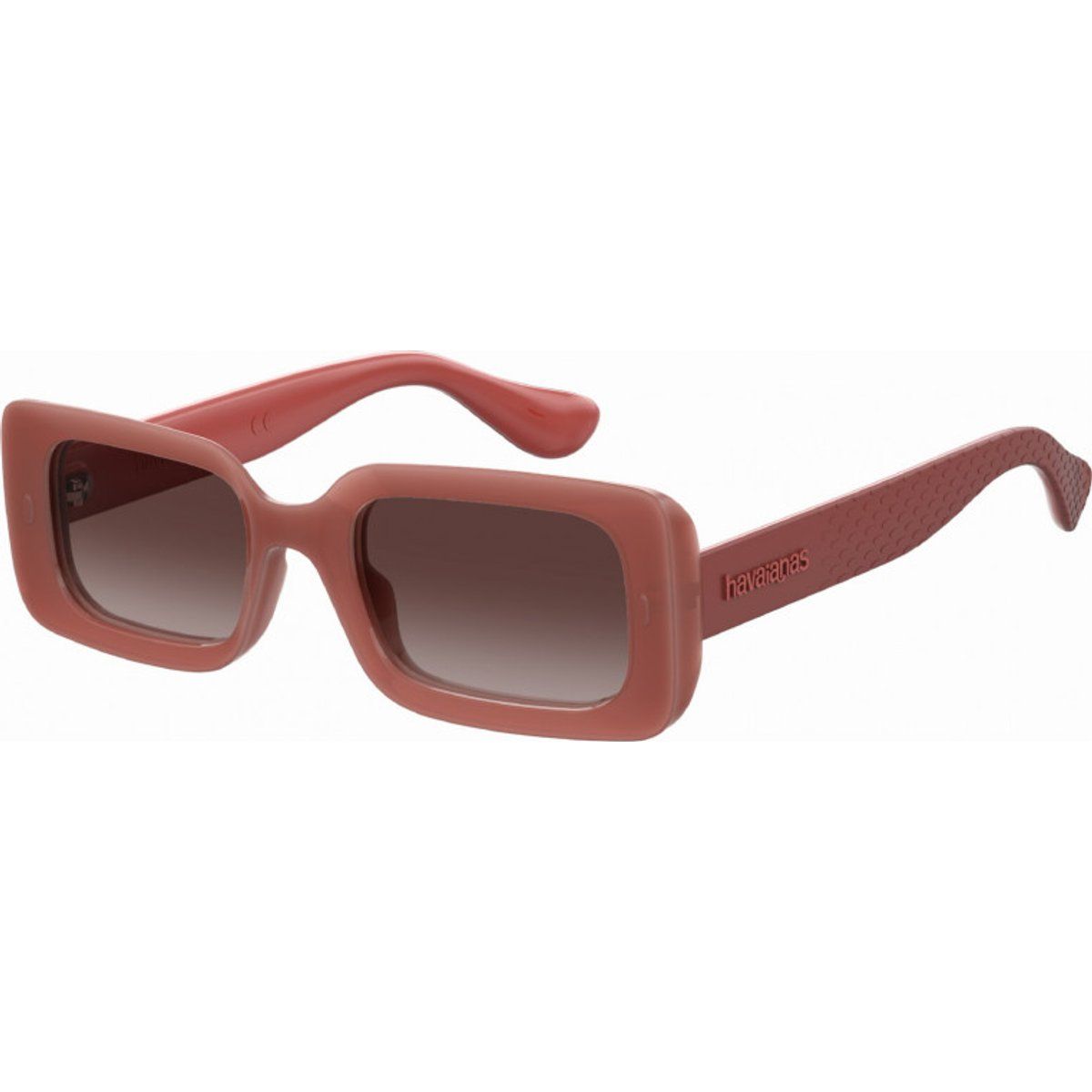 Rechteckige Sonnenbrille im modischen Rahmen