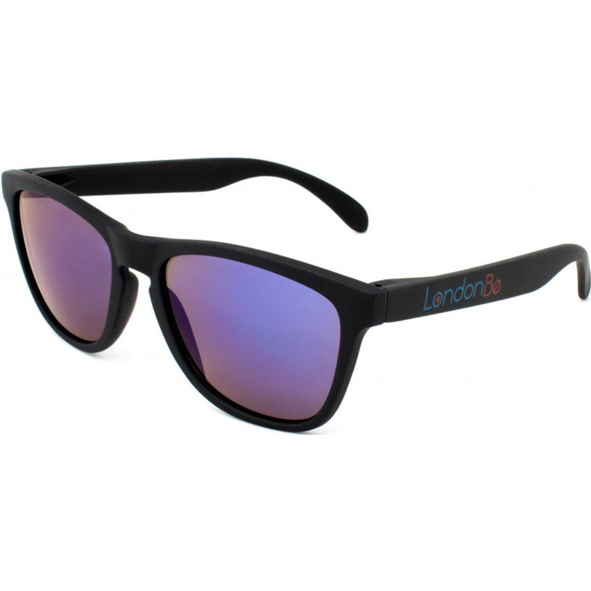 Elegante Sonnenbrille mit schwarzem Rahmen