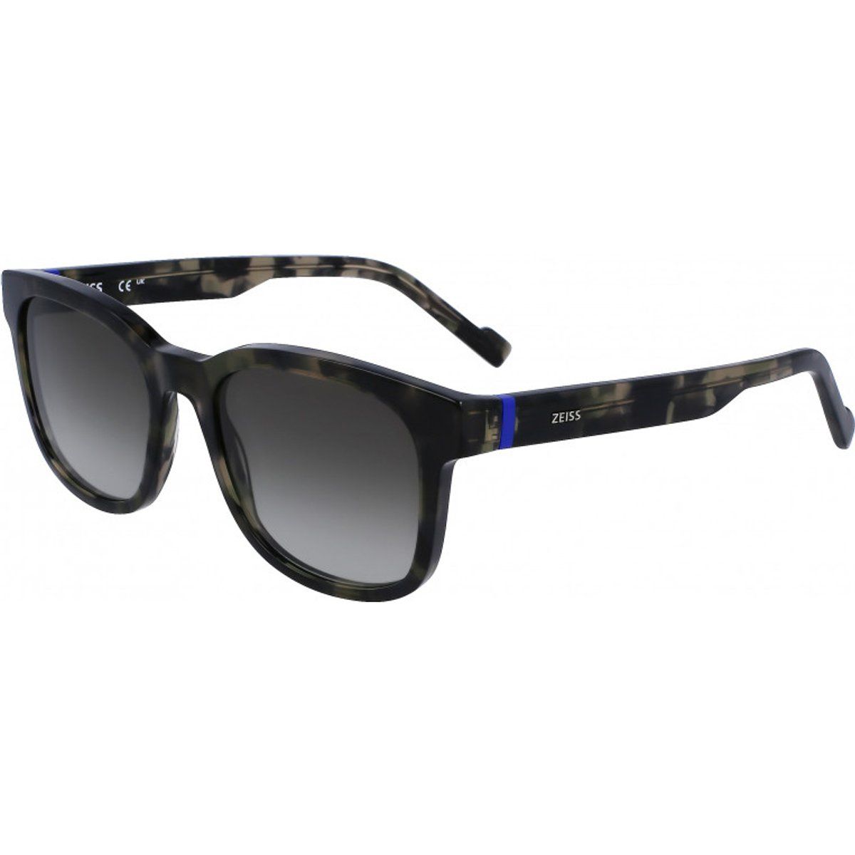 Moderne Sonnenbrille mit Musterrahmen Zeiss