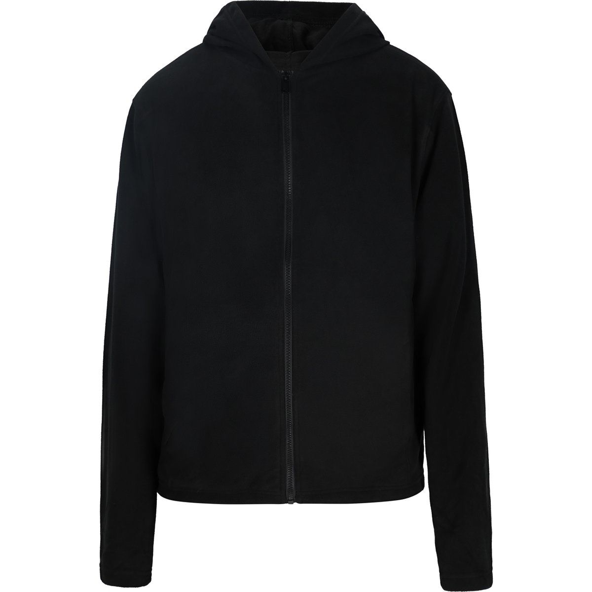 Herren Fleece Kapuzenjacke mit Reißverschluss