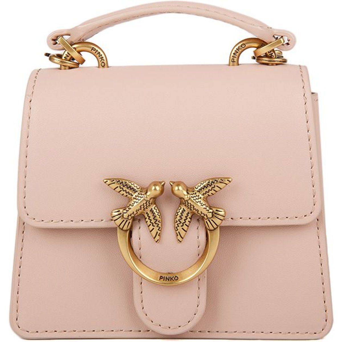 Mini-Tasche mit Griff und Love Birds