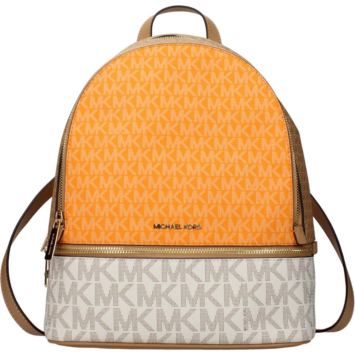 Beige Stoff-Rucksack