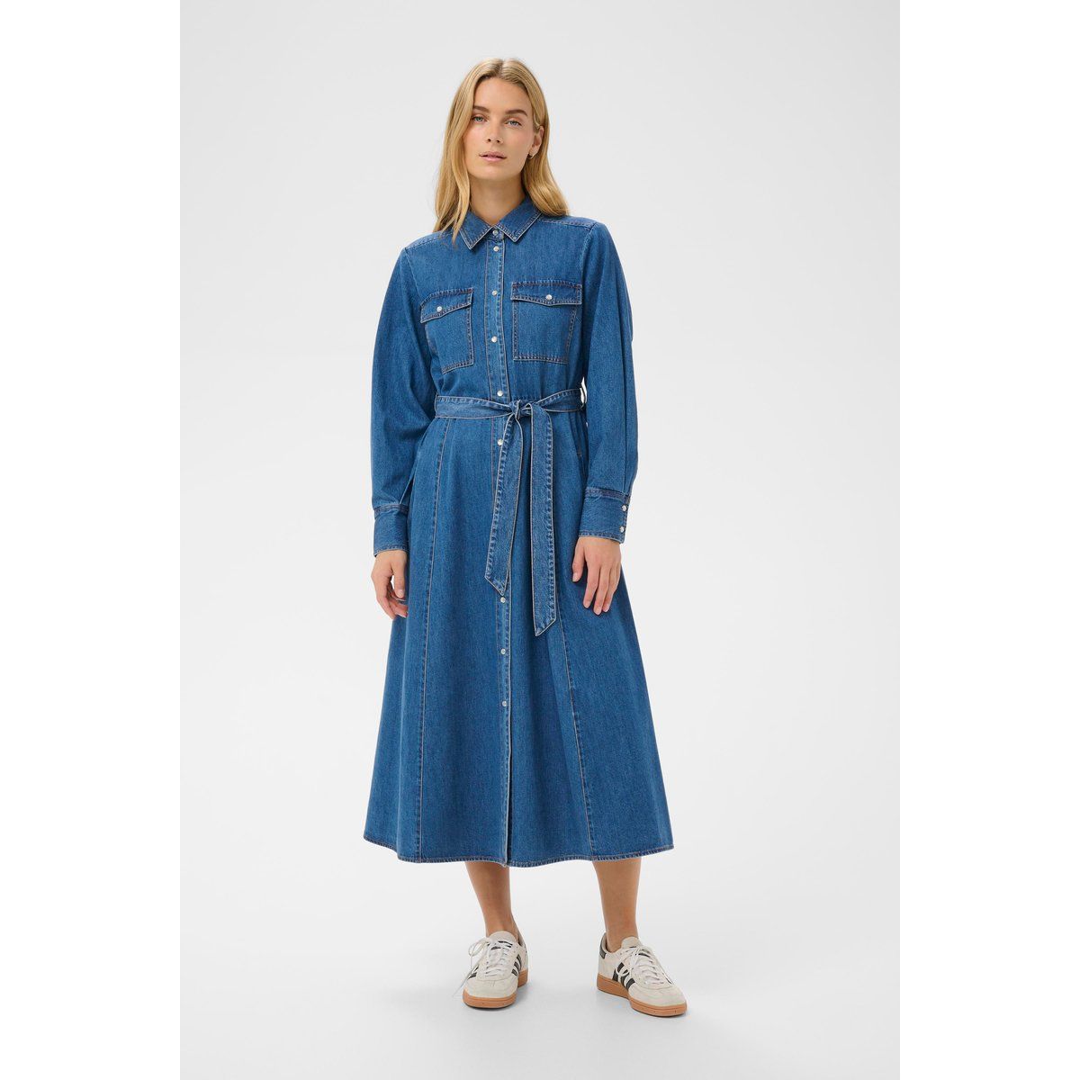 Denimkleid PolenkaPW Denimkleid Gerade Passform