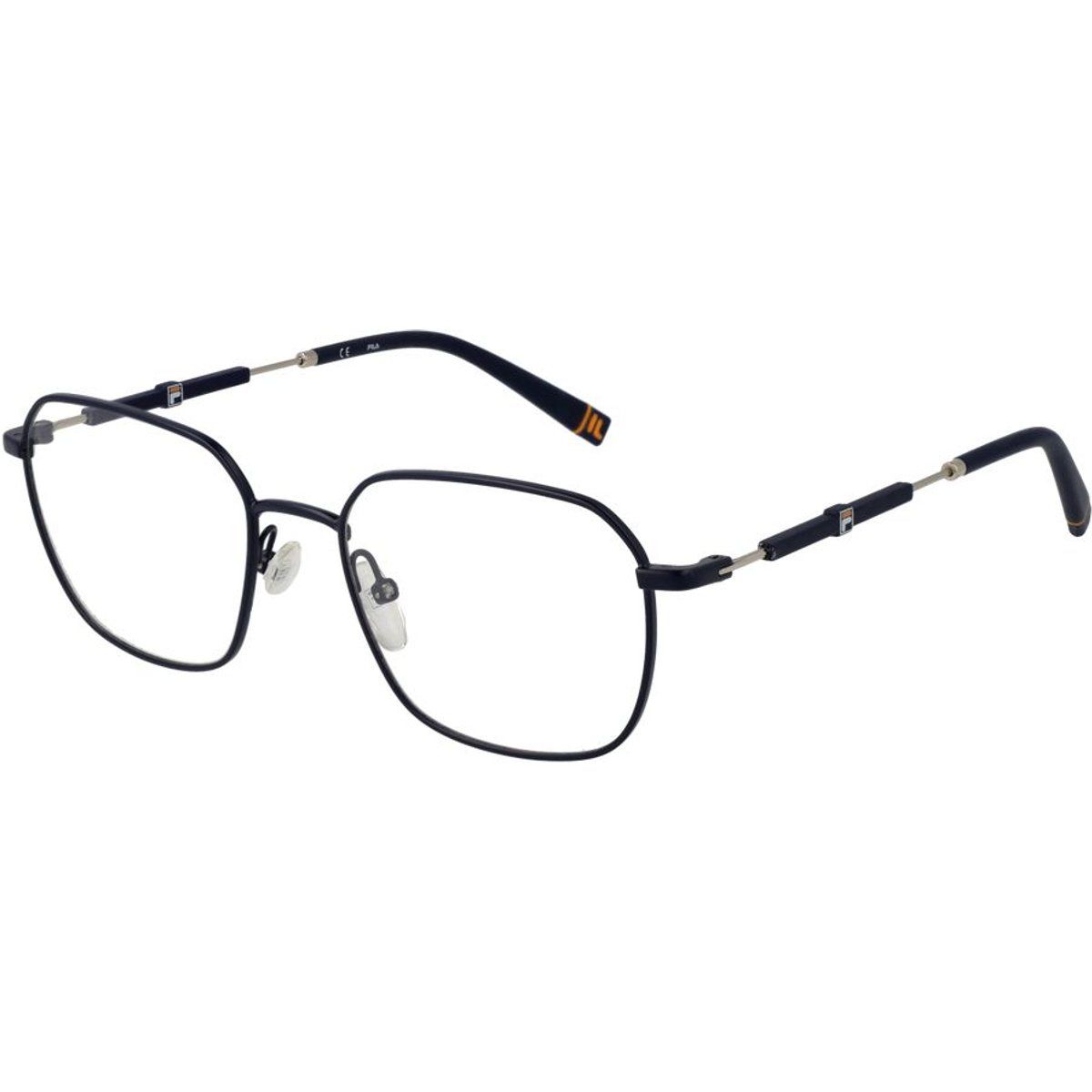 Blaue Metallbrille (Rahmen)