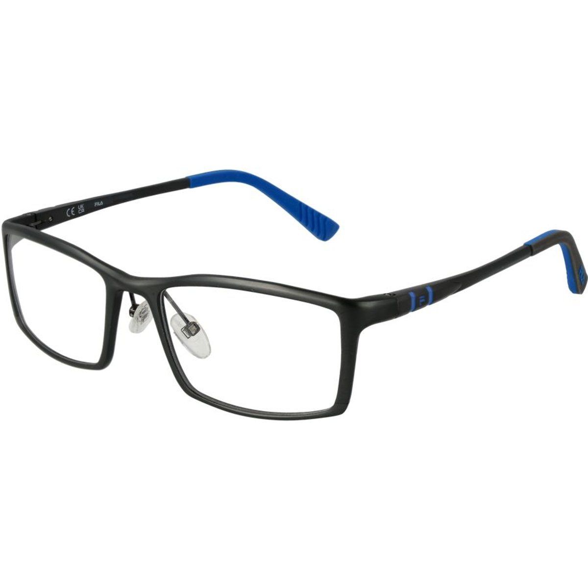 Graue Aluminiumbrille (Fassung)