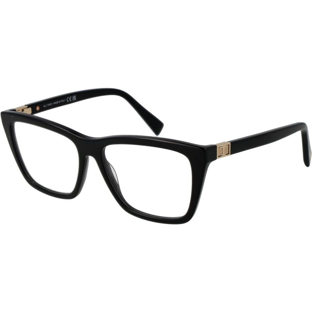 Schwarze Acetatbrille (Rahmen)