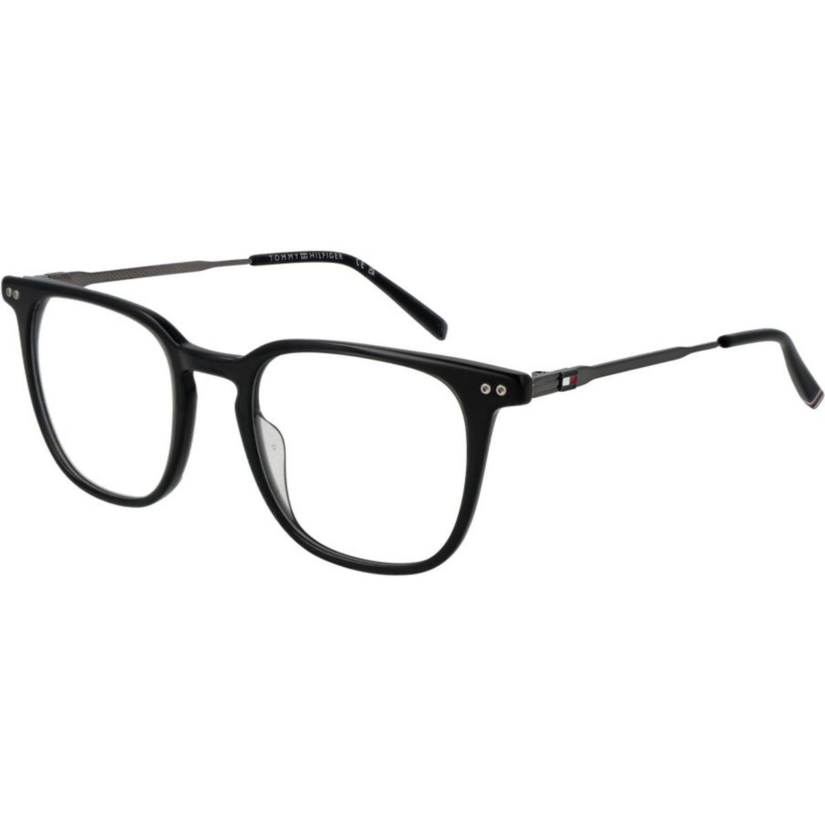 Schwarze Acetatbrille (Rahmen)