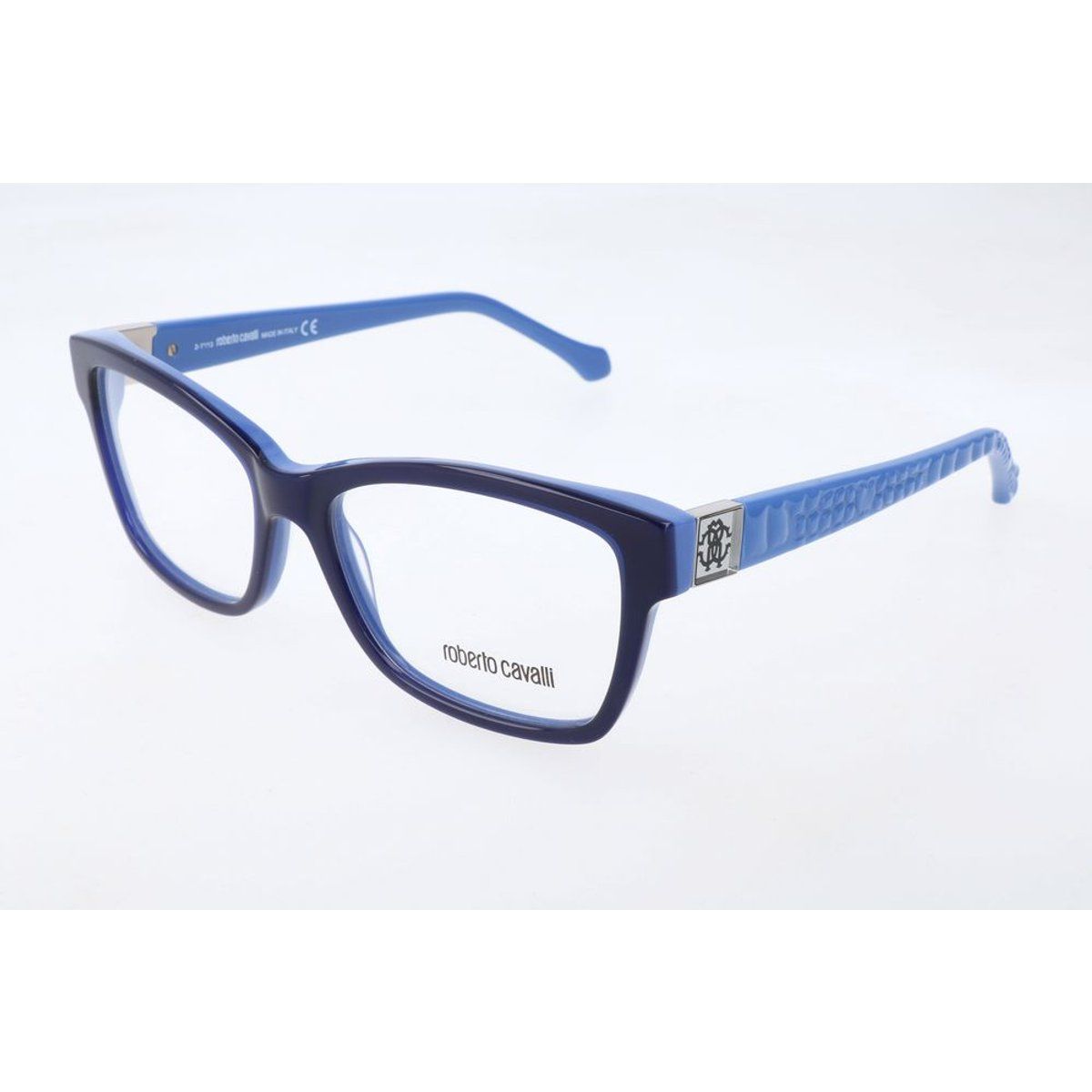 Blaue Acetatbrille (Gestelle)