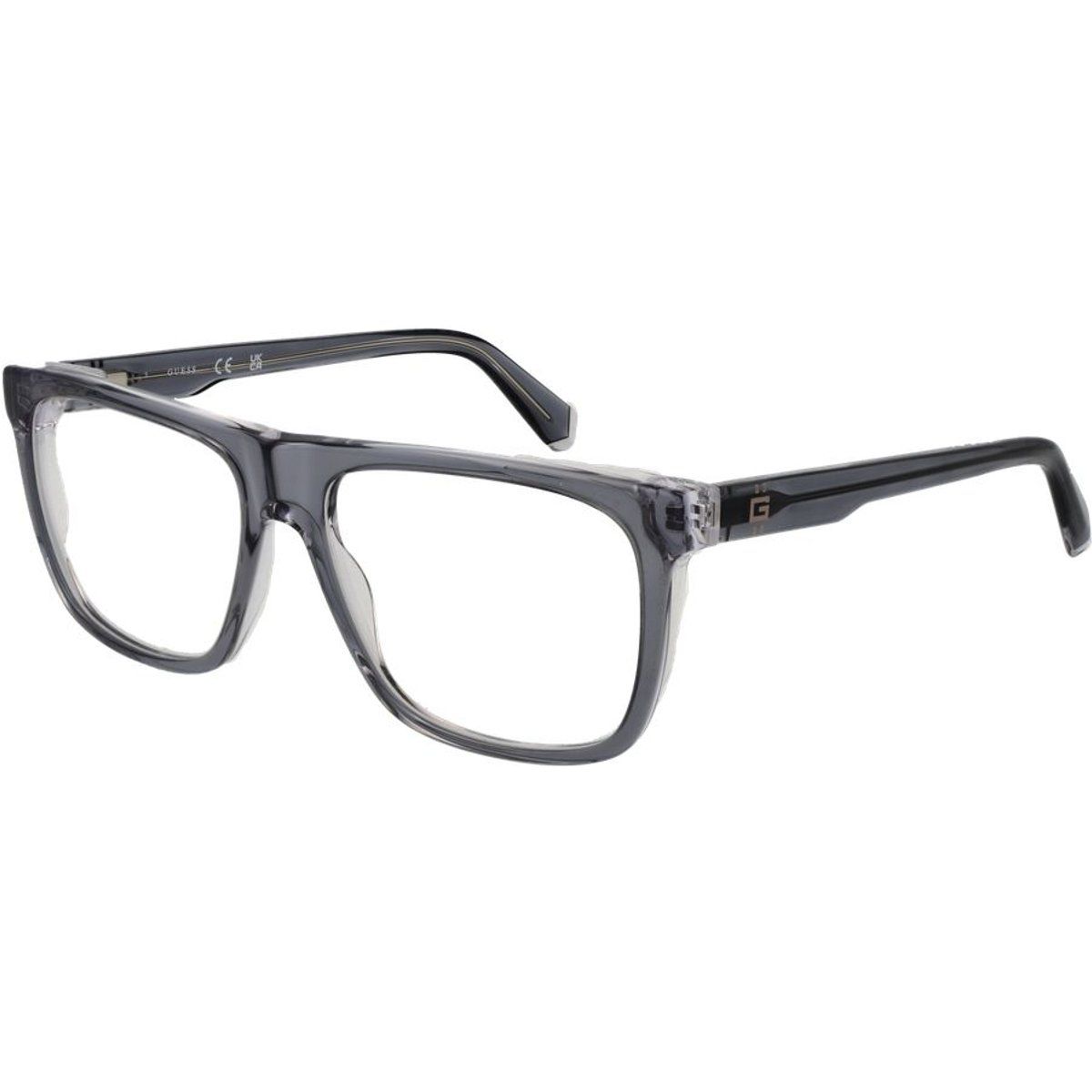 Rechteckige Acetatbrille mit Vollrand