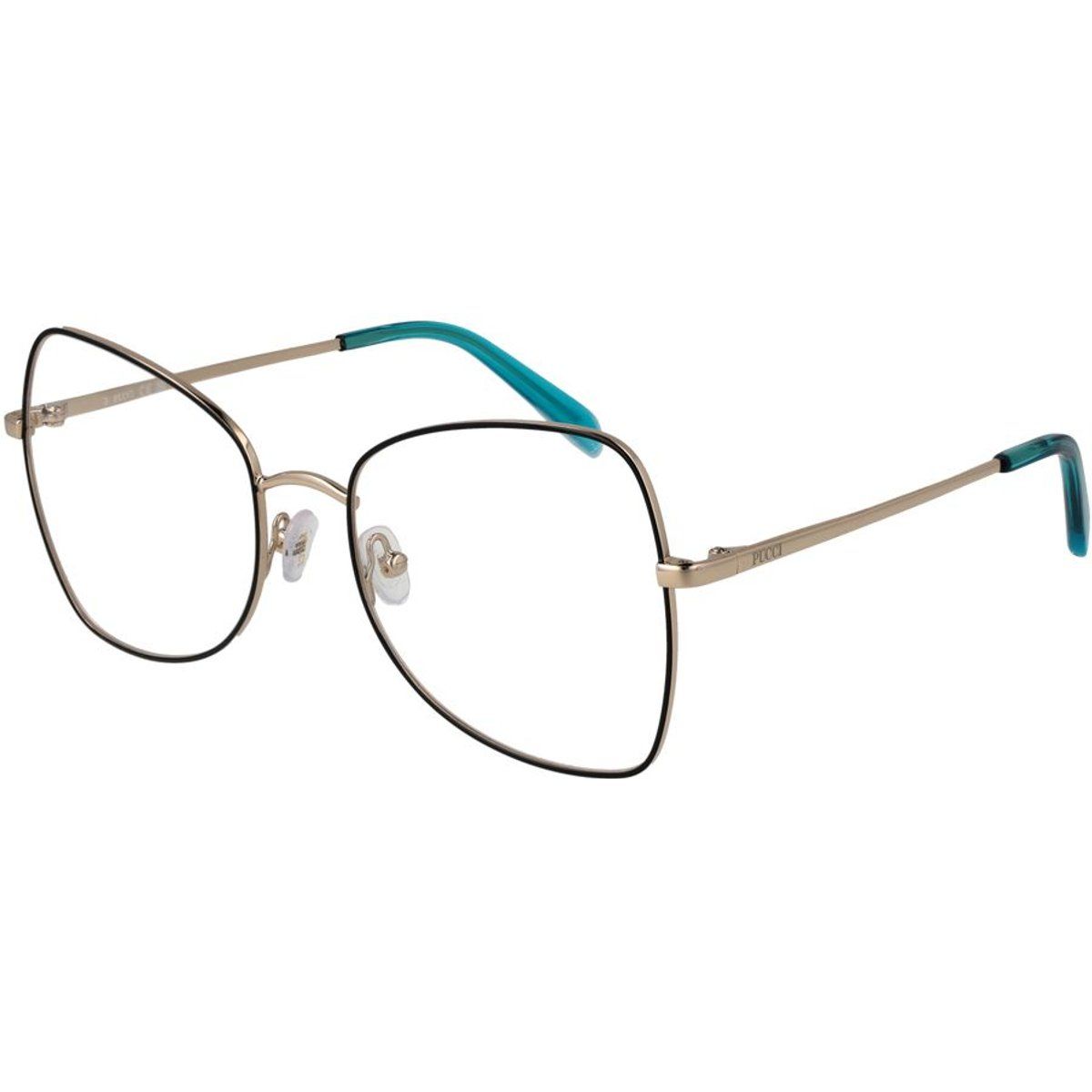 Schwarze Metallbrille (Gestelle)