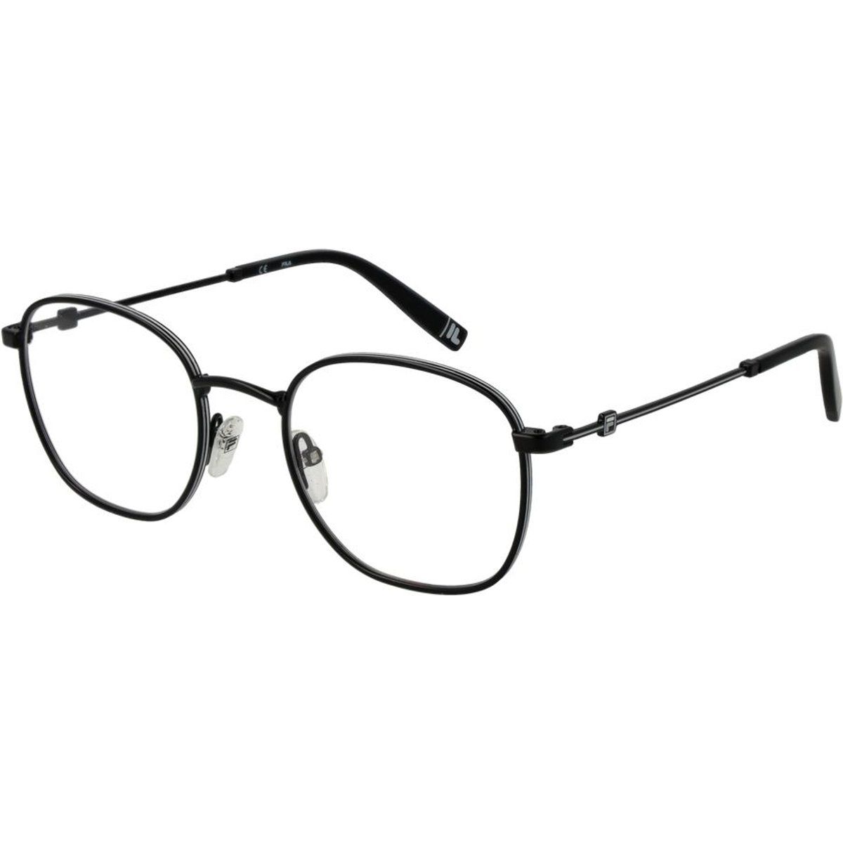 Schwarz Edelstahl Brille (Gestelle)