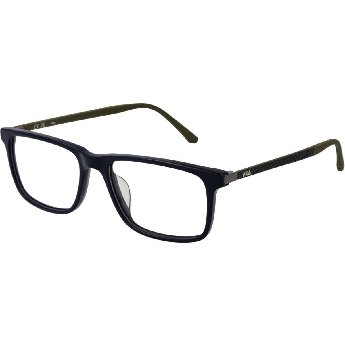 Blaue Gummibrille (Gestelle)