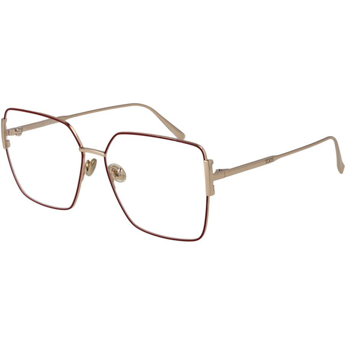 Rote Metallbrille (Gestelle)
