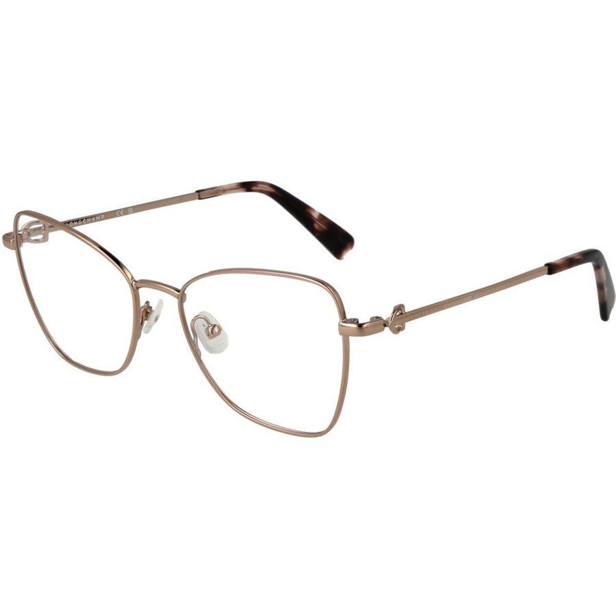Goldene Metallbrille (Fassung)