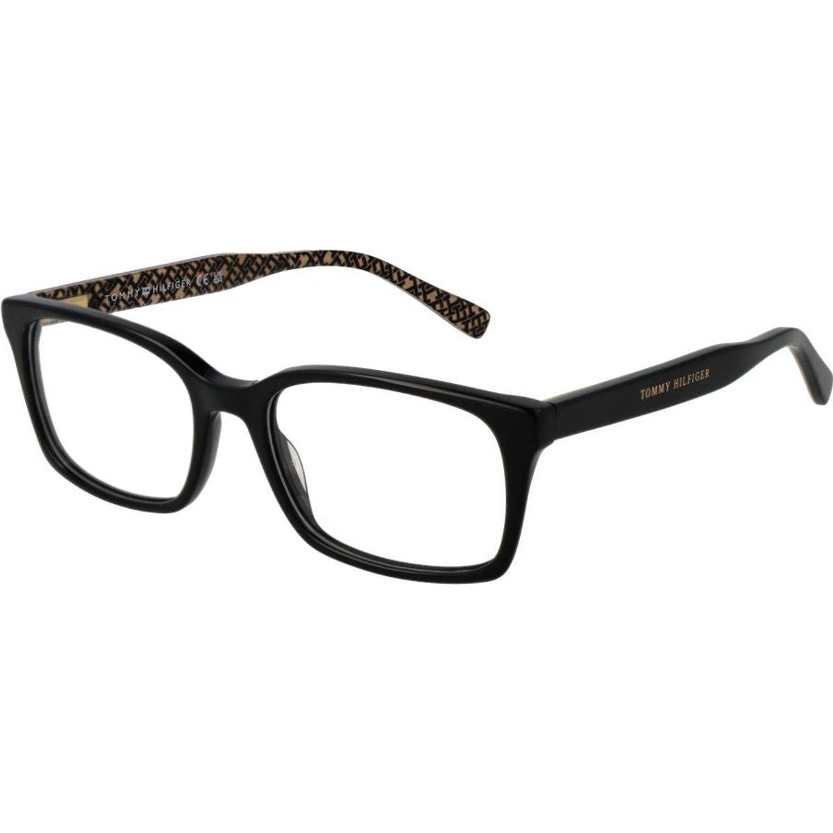 Tommy Hilfiger Schwarze Acetatbrille (Gestelle)