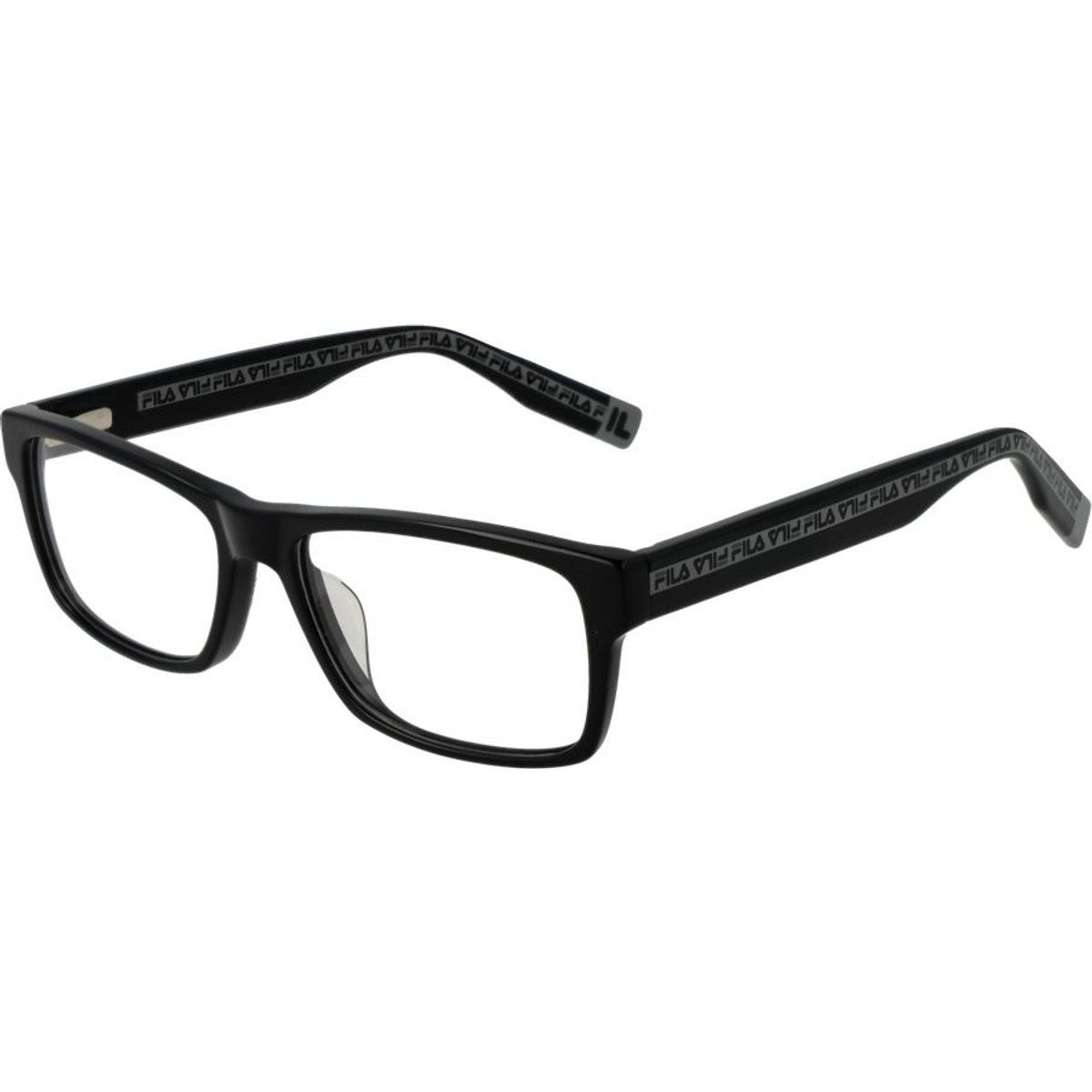 Schwarze Celluloseacetatbrille (Rahmen)