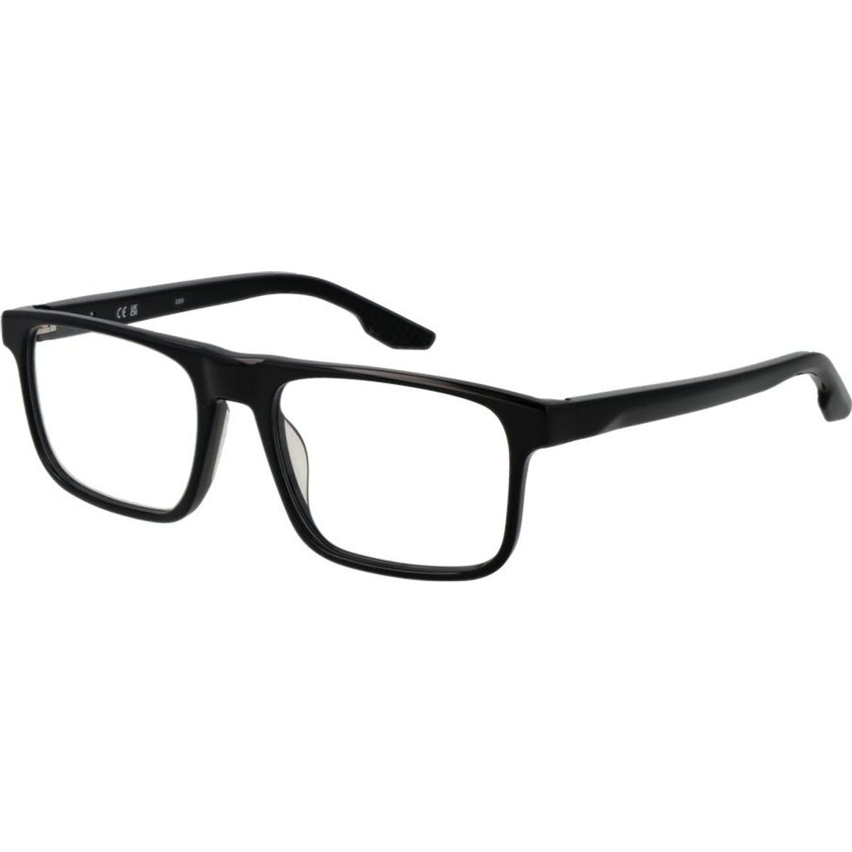 Schwarze Acetatbrille (Rahmen)