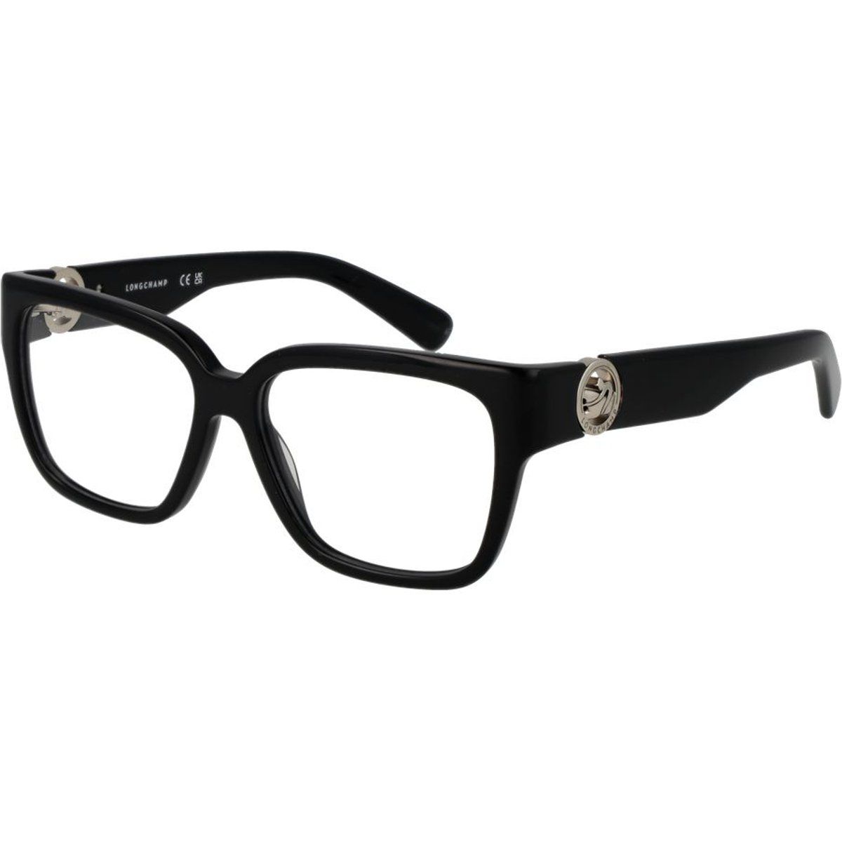 Schwarze Acetatbrille (Rahmen)