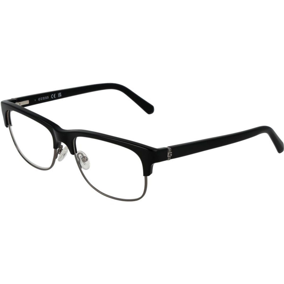 Klassische Halbrand-Rechteckige Brille