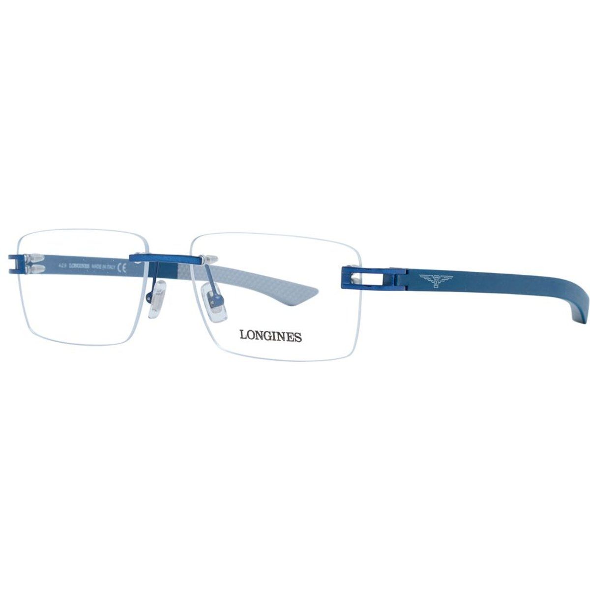 Blaue Metallbrille (Fassung)