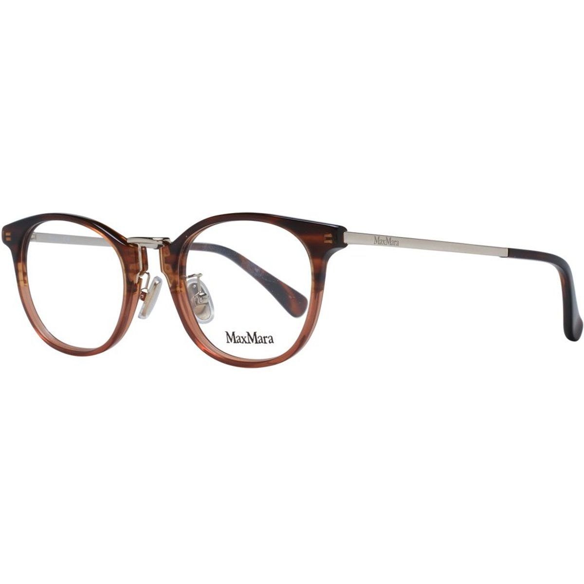 Mm1422v Runde Brille Braun Havana