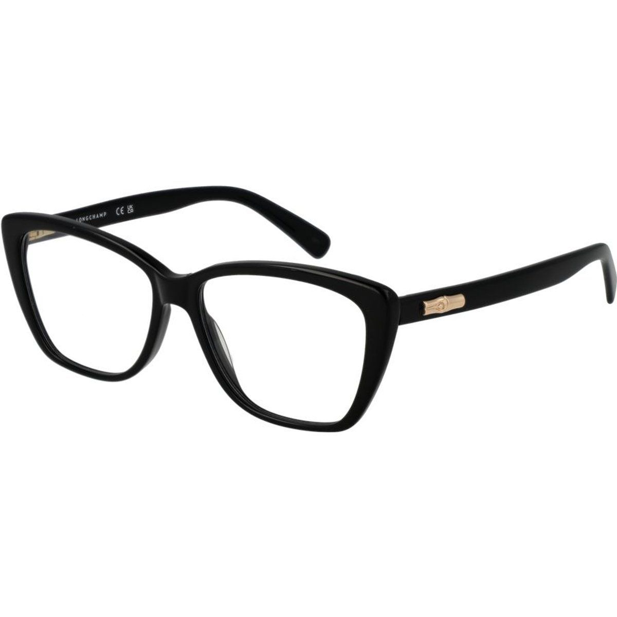 Schwarze Acetatbrille (Rahmen)