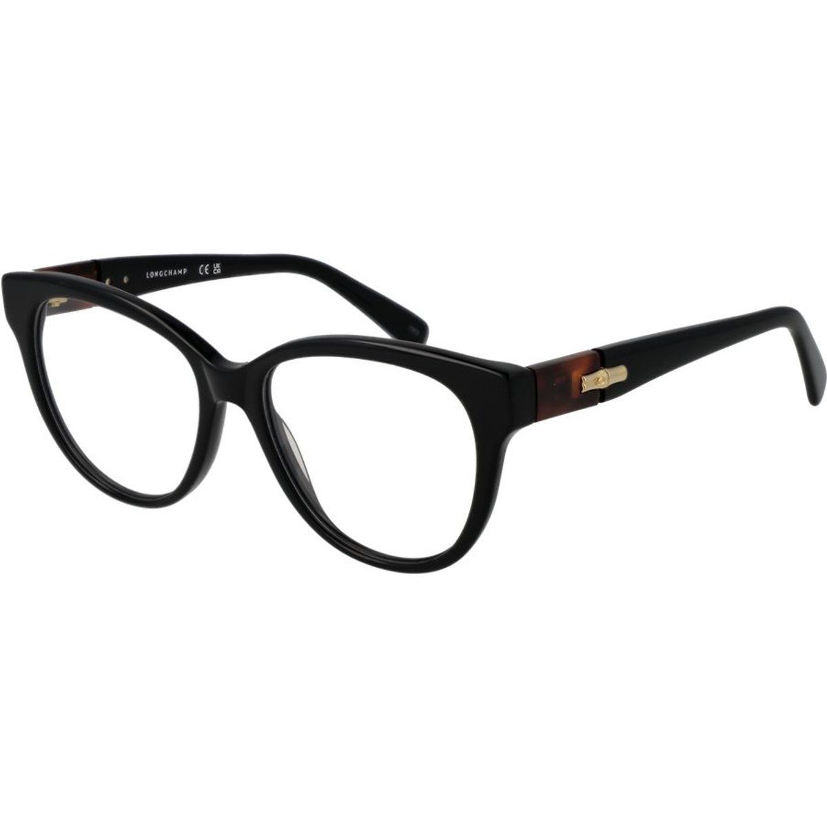 Schwarze Acetatbrille (Rahmen)