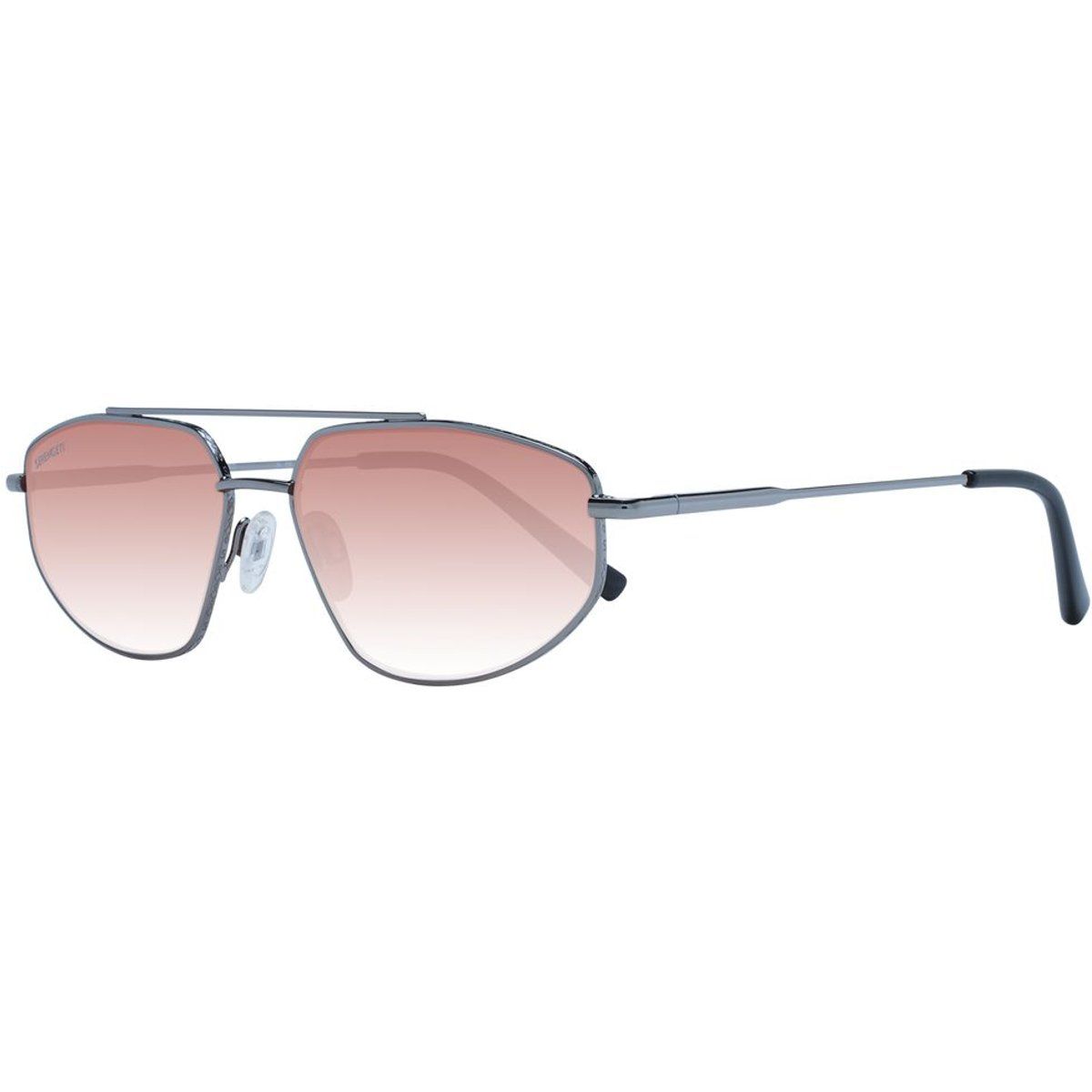 Graue Metallsonnenbrille