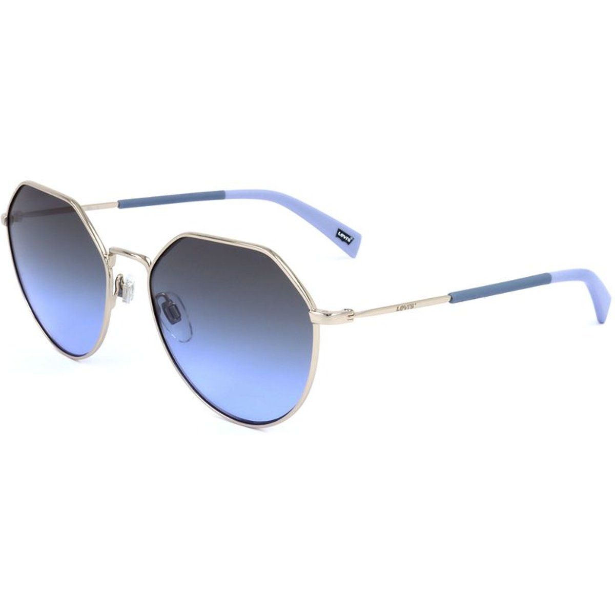 Achteckige Sonnenbrille mit Verlaufsgläsern