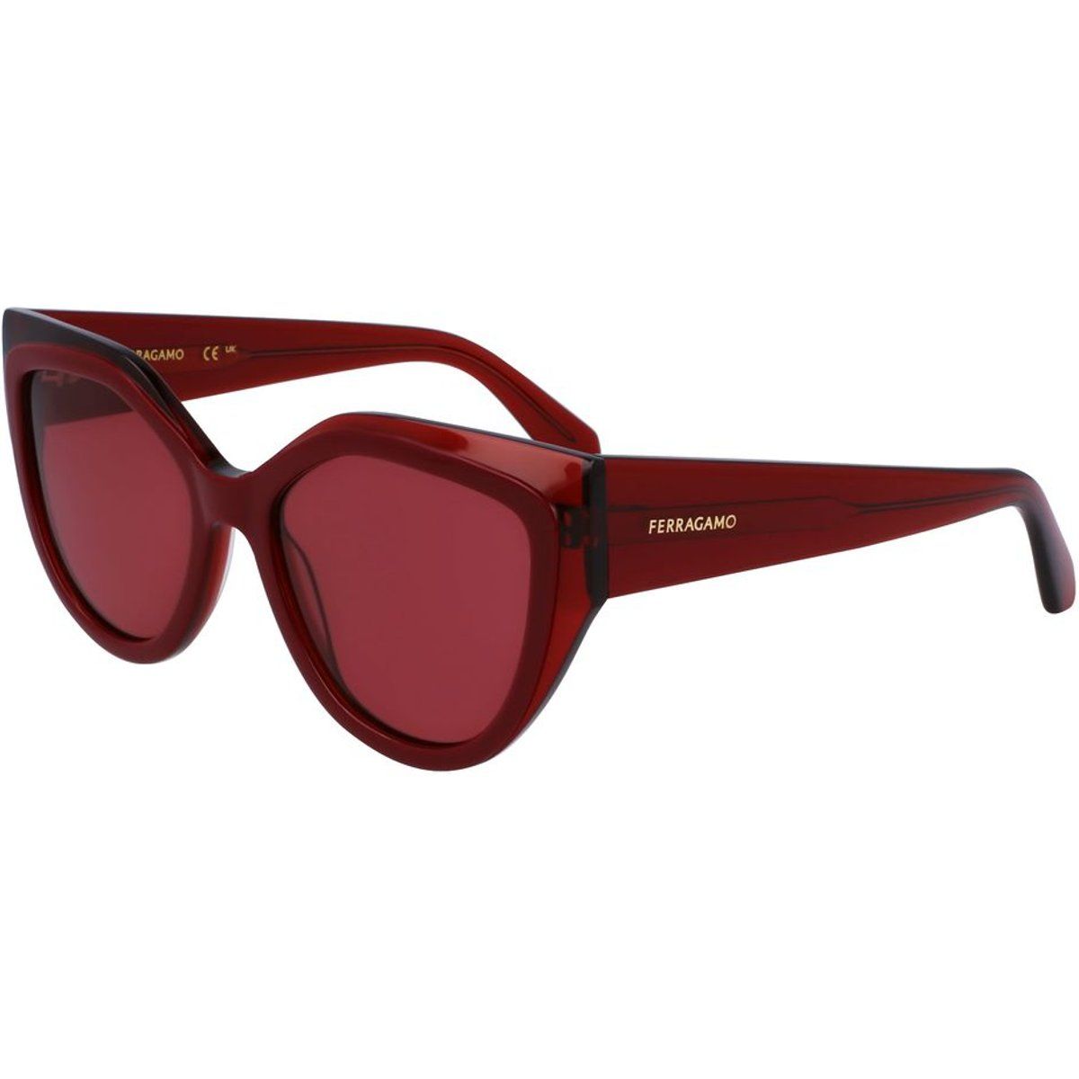 Cat-Eye Acetat-Sonnenbrille