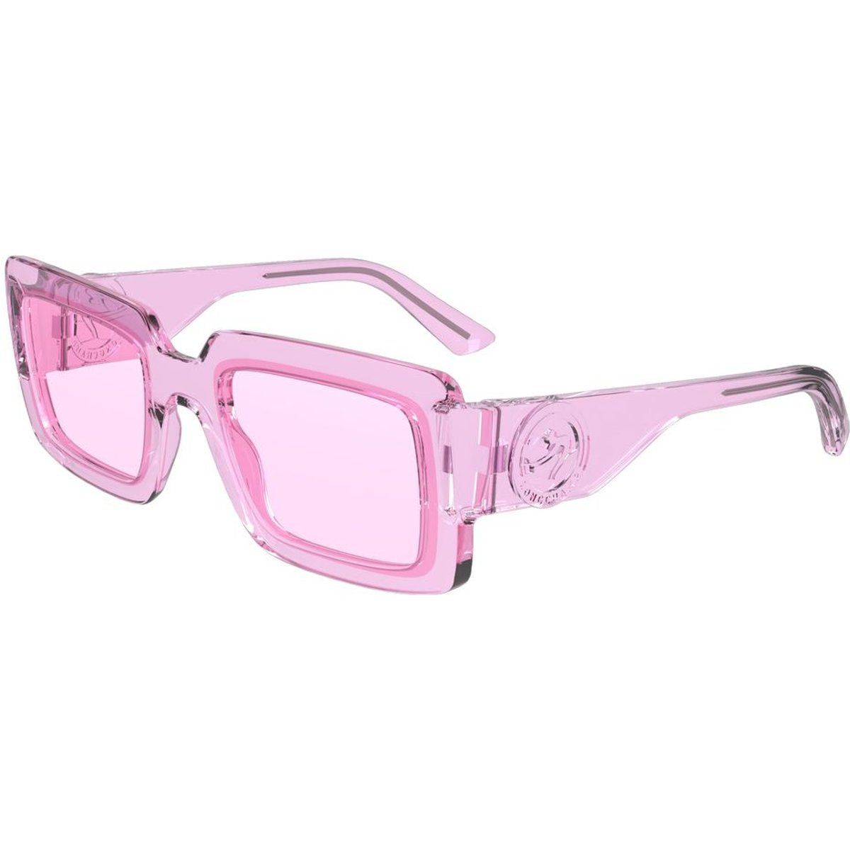 Quadratische Pinkfarbene Injektions-Sonnenbrille