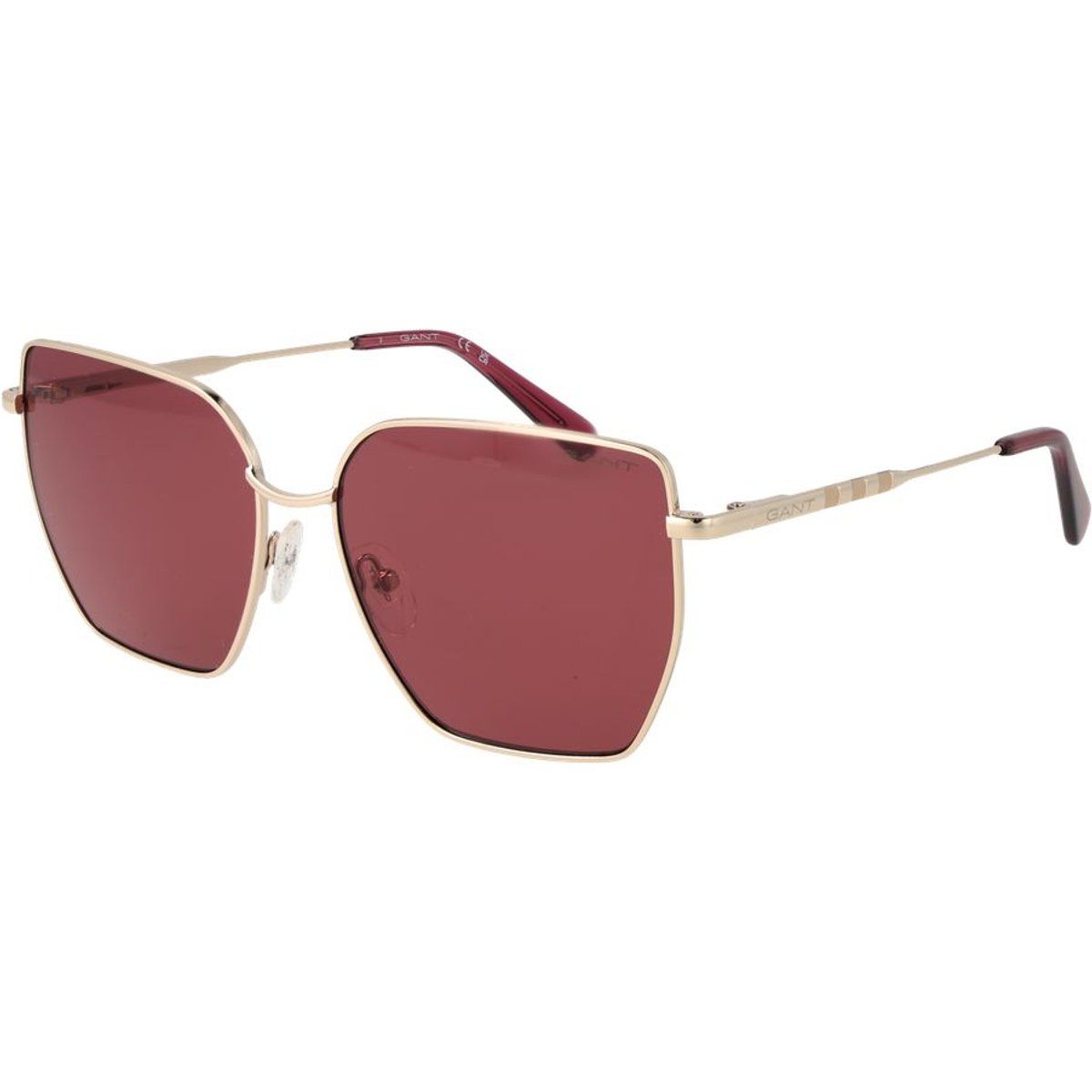 Goldene Metall-Sonnenbrille