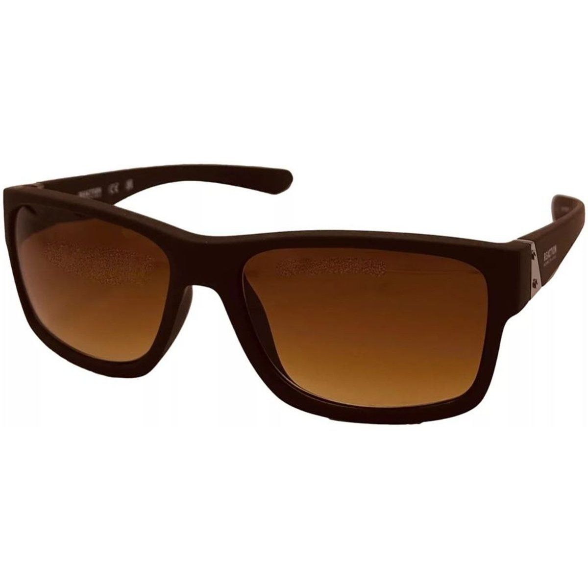 Braune Rechteckige Sonnenbrille