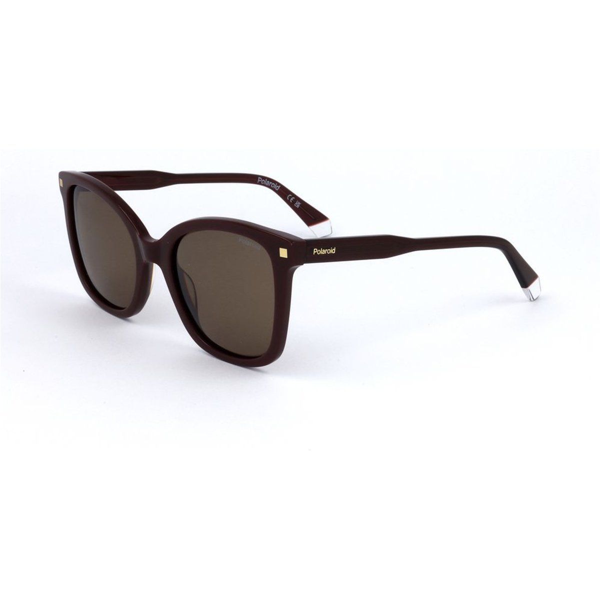 Quadratische, braune Mode-Sonnenbrille