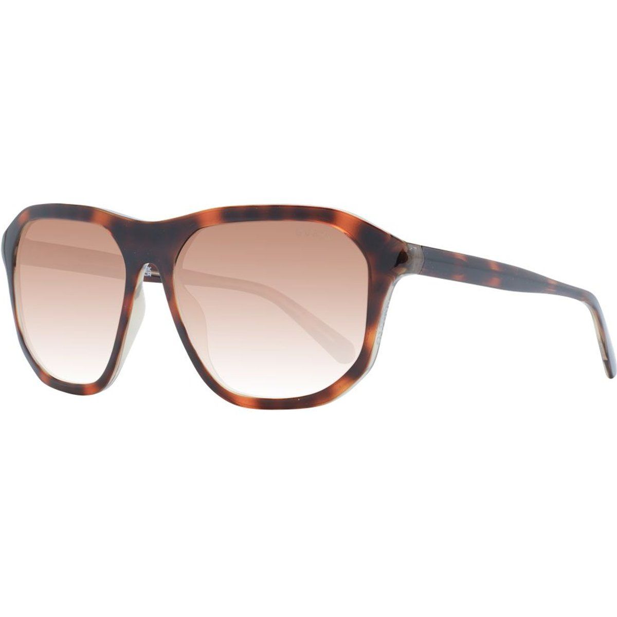 Geometrische Gemusterte Verlaufs-Sonnenbrille