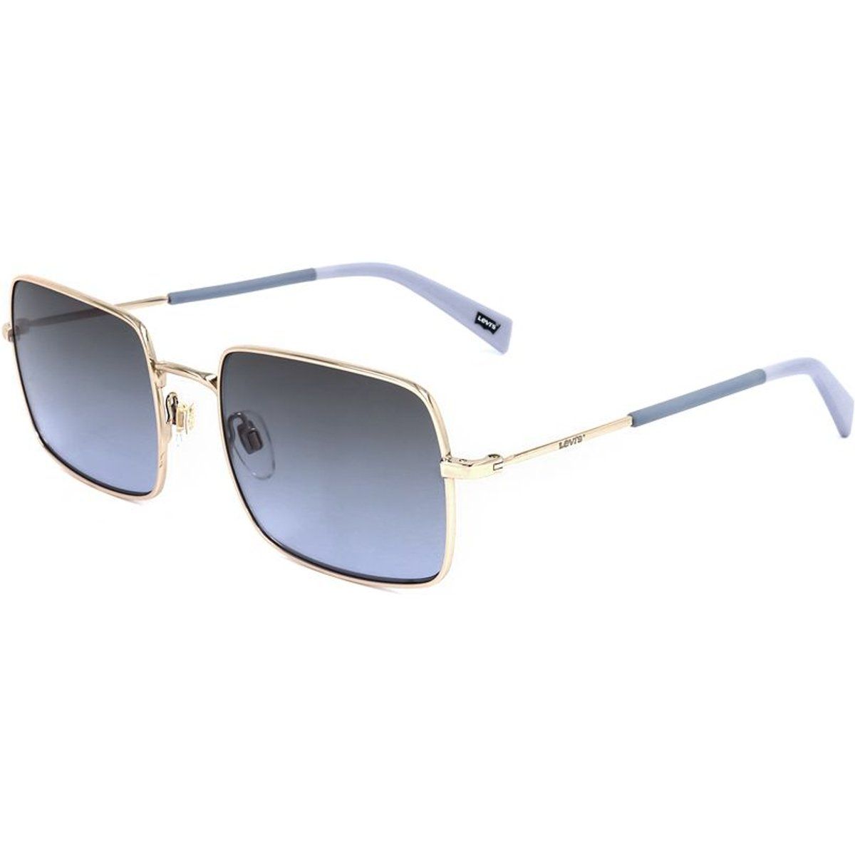 Quadratische Sonnenbrille mit Farbverlauf-Gläsern