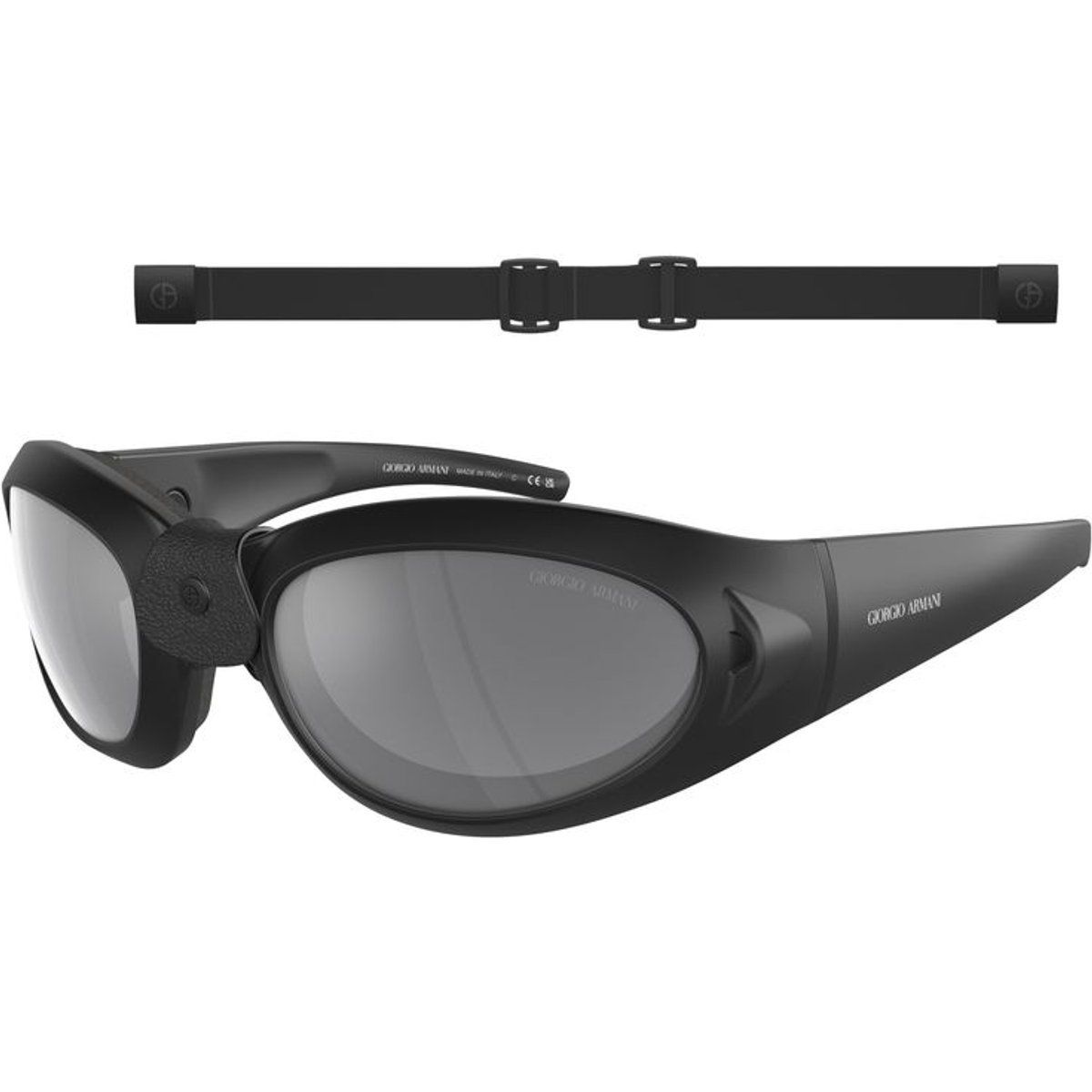 Elegante schwarze Acetat Unisex Sonnenbrille