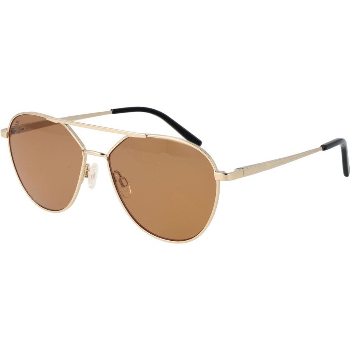 Goldene Plastiksonnenbrille