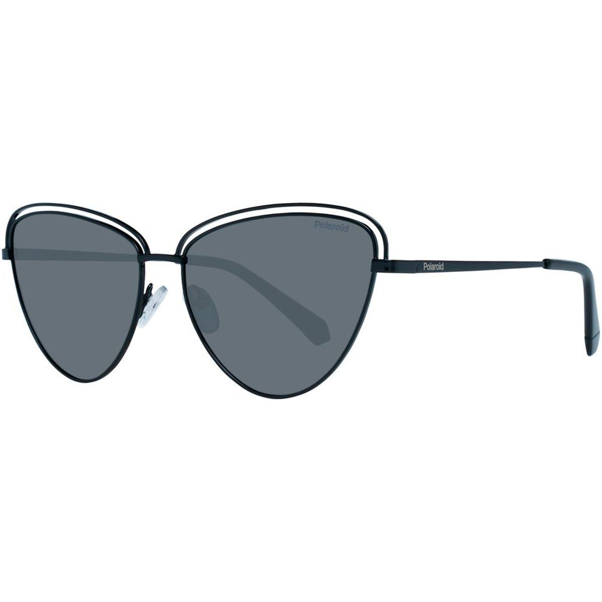 Schwarze Cat-Eye Draht Sonnenbrille