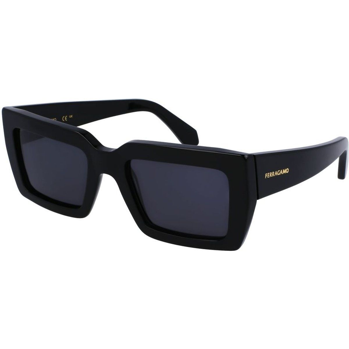 Quadratische Acetat-Sonnenbrille