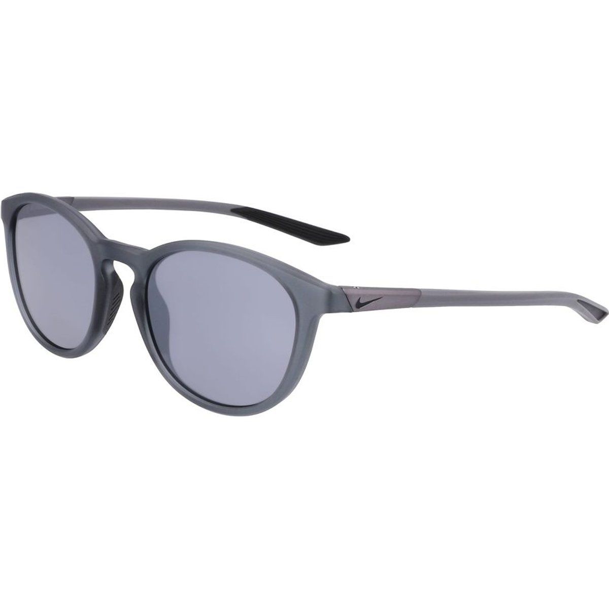 Graue Sonnenbrille mit runden Gläsern