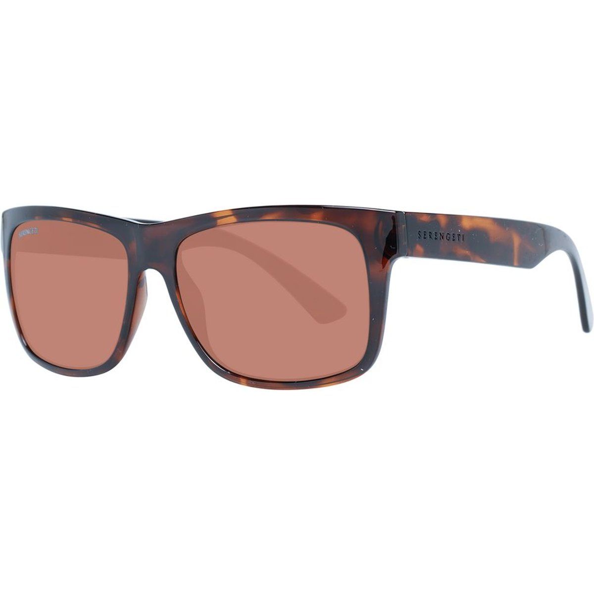 Braune Kunststoff-Sonnenbrille