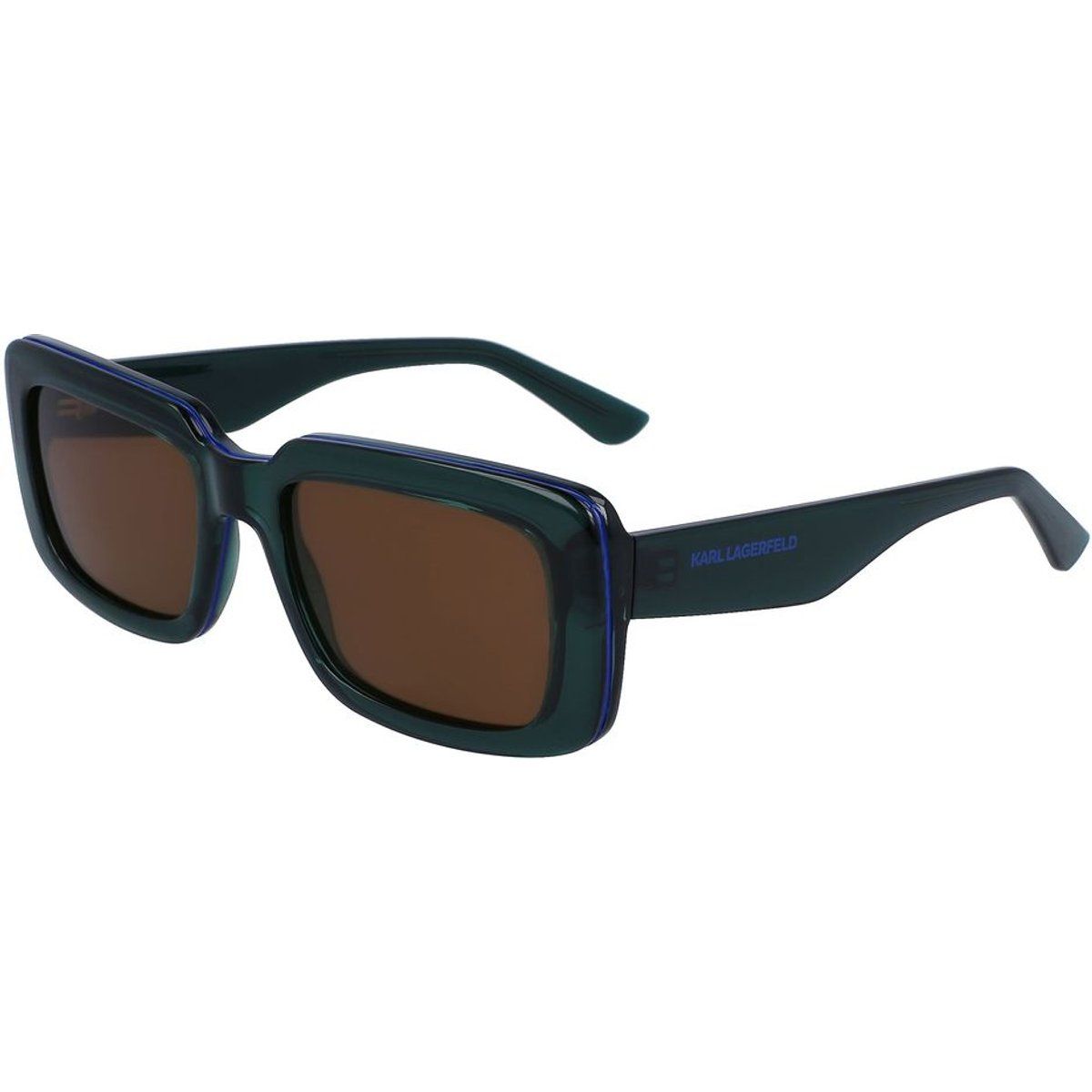 Quadratische grüne Injektions-Sonnenbrille
