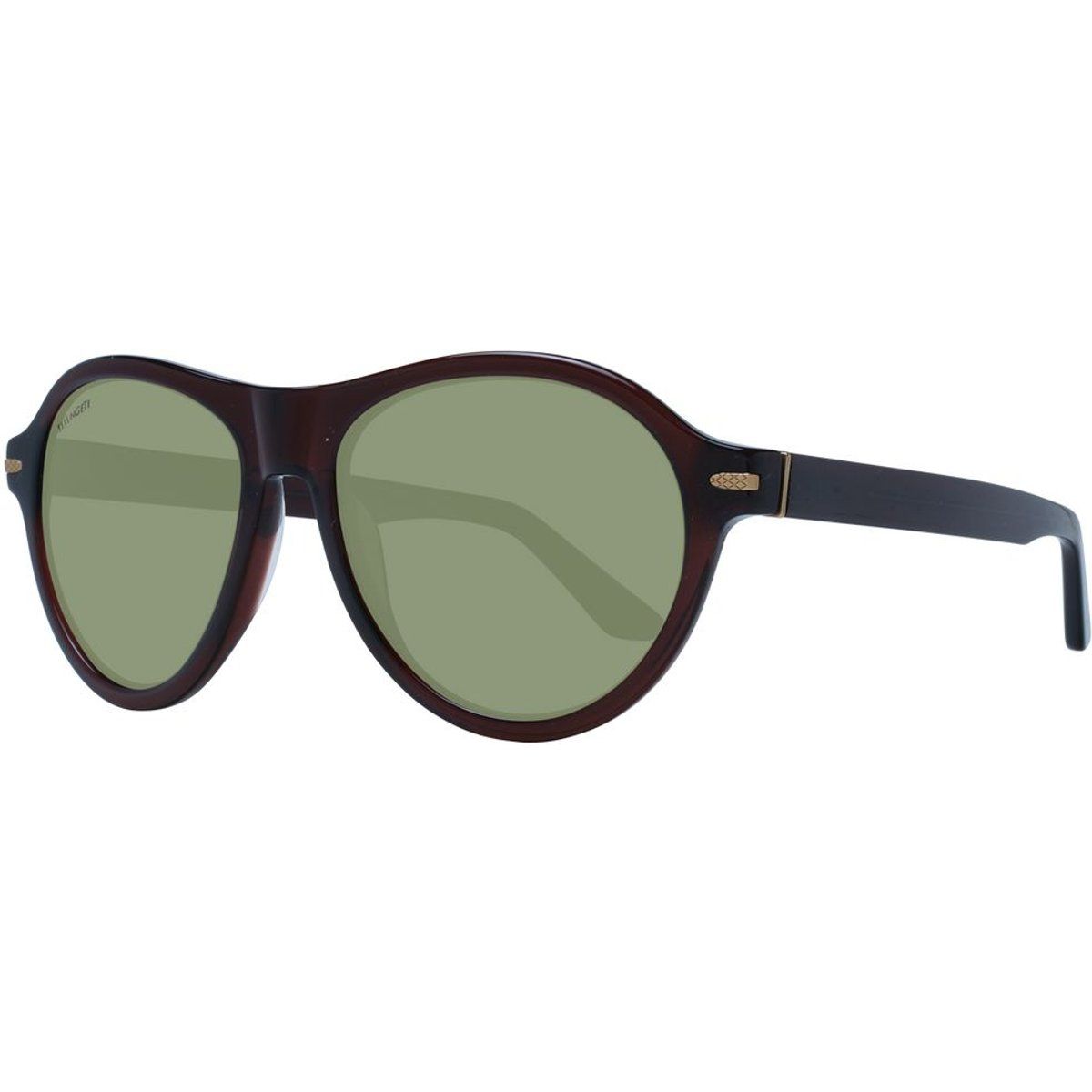 Braune Acetat-Sonnenbrille