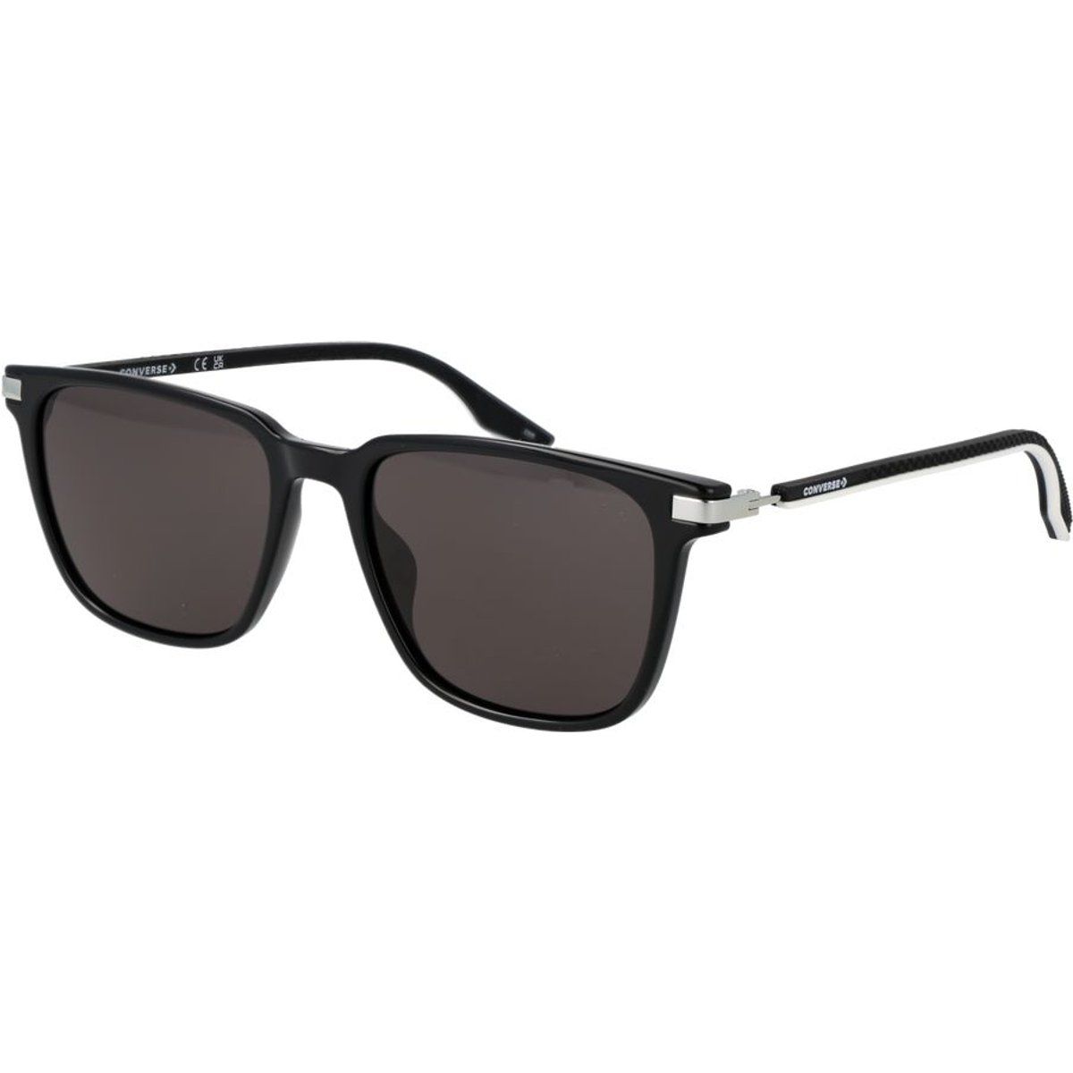 Schwarze Gummi-Sonnenbrille